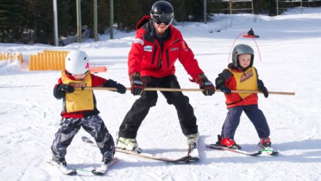 Extreme Skiing - 9 Year Olds at Fernie Alpine Resort