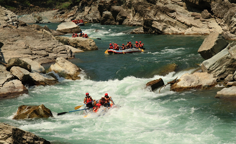 rafting