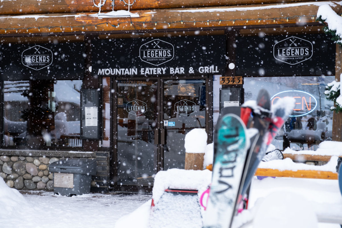 Legends Mountain Eatery Winter