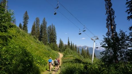 Hiking at Fernie Alpine Resort