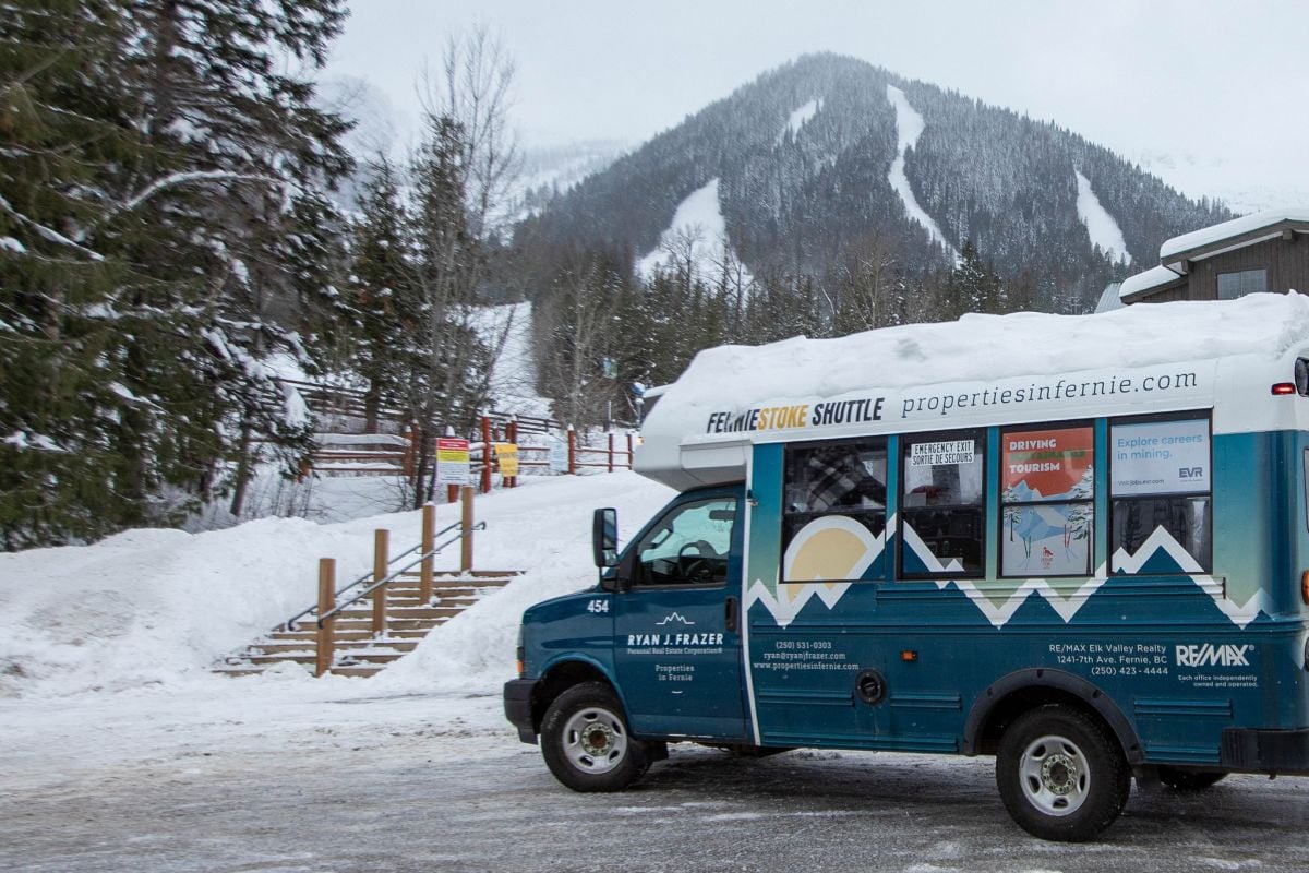 Local Fernie Shuttle to Fernie Alpine Resort