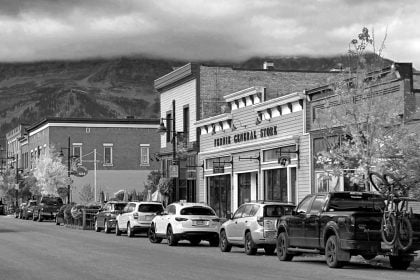 FernieDowntownBlackandWhite